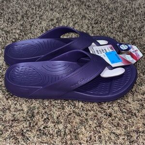 NuuSol Cascade Flip Flop Thong Sandal Women’s 12 Men’s 11 Morning Violet New USA